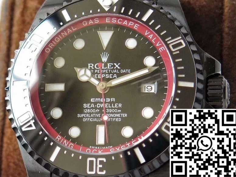 116660 VR Bamford Black Rolex Sea-Dweller Factory Dial 0123